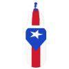 Oudrspo Baby Swaddle Set with Puerto Rico Flag, Adjustable, Size S/M, 0–6 Months view 1