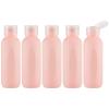owlyee Travel Bottles with Flip-Top Caps, Empty Shampoo Bottles, 100 ml, Pink view 1