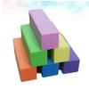Beaupretty 24-Piece Sponge Nail Buffer Set, Blue, Pink, Yellow, Orange and Green view 3