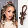 Heatless Flexi Rod Hair Curlers, Type C – Rose Red view 2