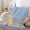 AKATIE 3D Fox Plush Blanket, Blue, 100 x 130 cm view 2