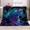 AKATIE 3D Wolf Plush Blanket, 100 x 130 cm view 1