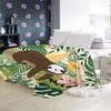 AKATIE Sloth Flannel Blanket 150 x 200 cm, 3D Printed, Super Soft view 4