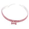 OATIPHO Adjustable Dog Collar with Rhinestone Design view 1