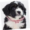 OATIPHO Adjustable Dog Collar with Rhinestone Design view 2