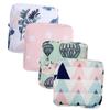 OATIPHO 4-Piece Portable Washable Menstrual Pad Storage Bags for Women, Various Designs view 1
