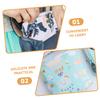 OATIPHO 4-Piece Portable Washable Menstrual Pad Storage Bags for Women, Various Designs view 4