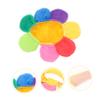 Amosfun 2-Piece Funny Sunflower Hats for Pets, Adjustable Headwear for Cats and Dogs, Birthday and Halloween Decorations view 2