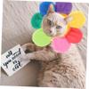Amosfun 2-Piece Funny Sunflower Hats for Pets, Adjustable Headwear for Cats and Dogs, Birthday and Halloween Decorations view 3