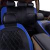 YUEGOO Faux Leather Seat Cover Set for Toyota Camry 2018–2023, Front and Rear Seats, A-Blue view 3
