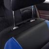 YUEGOO Faux Leather Seat Cover Set for Toyota Camry 2018–2023, Front and Rear Seats, A-Blue view 4