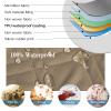 Thdsubb 100% Waterproof Dog Blanket, Pet Bed Cover & Furniture Protector, Khaki, 75 x 180 cm view 4