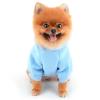 SMALLLEE_LUCKY_STORE Dog Hoodie for Small and Medium Dogs, "I Love My Mom" Pullover with Leash Hole view 4