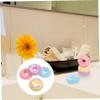 BESTonZON Soothing, Nourishing Natural Salt Bath Bombs, Donut-Shaped, 4-Pack, Random Colors view 3