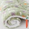 FANSU Washable Plush Dog Bed, Removable Calming Pet Bed for Small to Medium Dogs, 49 x 32 cm, Green Forest view 1