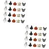 Beavorty 100-Piece Halloween Nail Charms, Creative Nail Art Decorations for Halloween Parties view 1