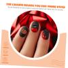 Beavorty 100-Piece Halloween Nail Charms, Creative Nail Art Decorations for Halloween Parties view 2