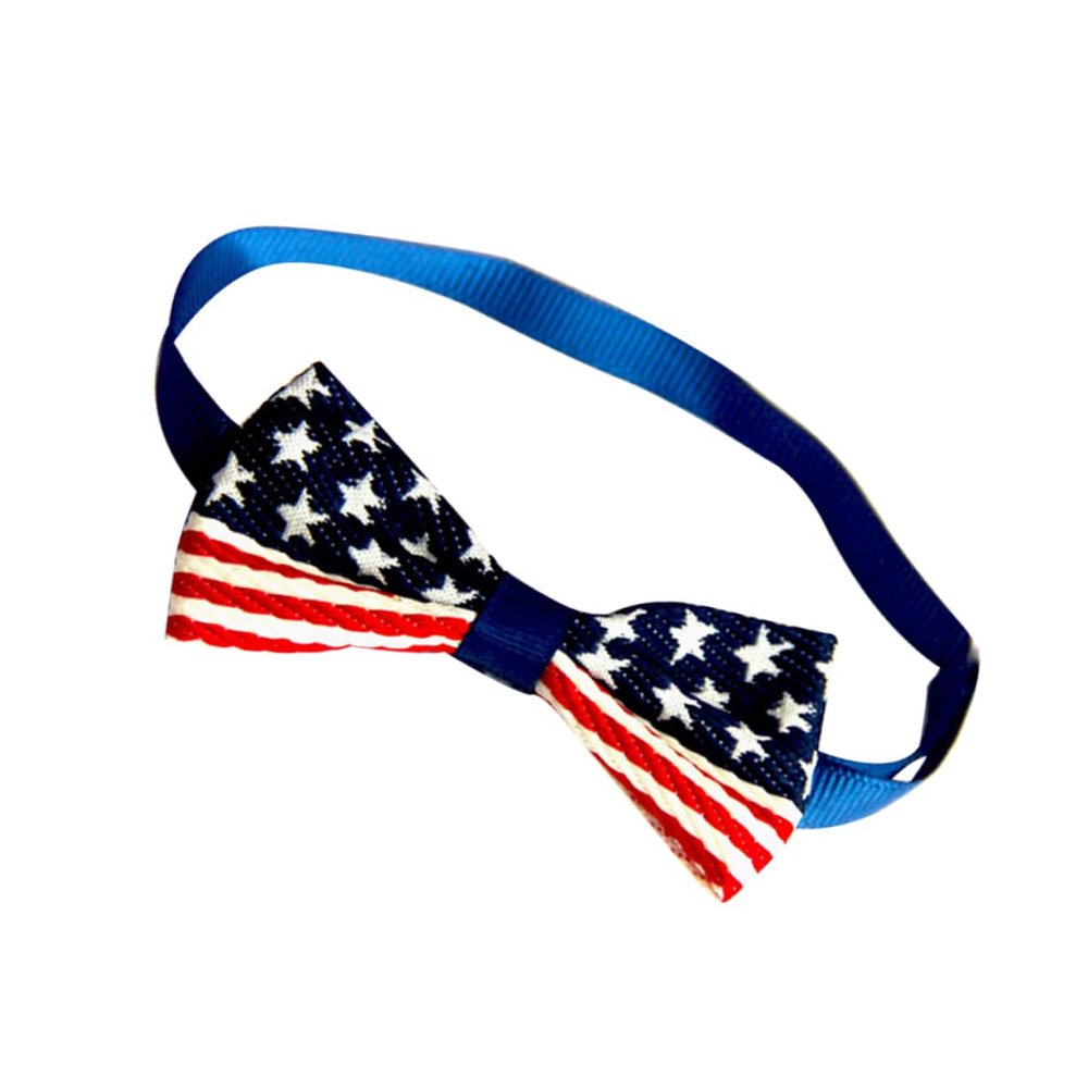 ABOOFAN Dog Collars with American Flag - 4 Pack