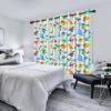 SDOTPMT 117 x 229 cm Cartoon Jungle Animal Blackout Curtains, 2 Panels view 4