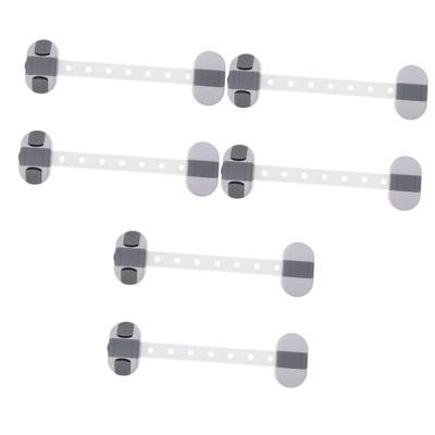 ibasenice 6-Pack Adjustable Childproof Refrigerator Locks