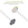 ibasenice 6-Pack Adjustable Childproof Refrigerator Locks view 3