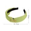 Whakano Women's Knotted Solid-Color Wide Headband, Light Brown view 2