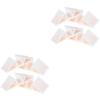 DOITOOL 8-Piece Plastic Foundation for Pet Fences, Sturdy and Weather-Resistant view 1