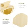 ABOOFAN Weather-Resistant Plastic Bird Nest Box and Sleeping Shelter for Budgerigars and Sparrows view 3