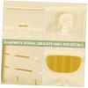 ABOOFAN Weather-Resistant Plastic Bird Nest Box and Sleeping Shelter for Budgerigars and Sparrows view 4