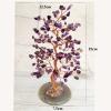 Purple Crystal Feng Shui Money Tree for Living Room Decor view 2