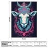 Cozy Sheep Blanket 100 x 130 cm, Soft and Warm Throw for Sofa or Bed view 2