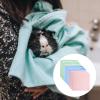 FRCOLOR 10-Pack Small Pet Fleece Blankets, Soft, Breathable and Washable view 3