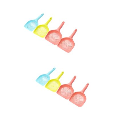 minkissy 8-Piece Kitten Litter Scoop Cleaning Tool for Pet Litter and Cat Feces