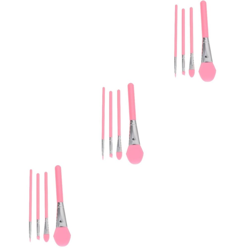 FRCOLOR 12-Piece Silicone Makeup Brush Set