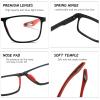 Hubeye TR90 Sport Reading Glasses for Men and Women view 4