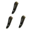 Beavorty 3-Piece Cattle Horn Anti-Static Hair Comb Set, Natural Horn Combs for Gentle Scalp Massage, Hairdressing and Hair Care view 1