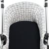 JYOKO Kids Universal Organic Cotton Baby Bassinet Cover for Bugaboo, Inglesina and Similar Models, Washable Picnic Vichy view 4