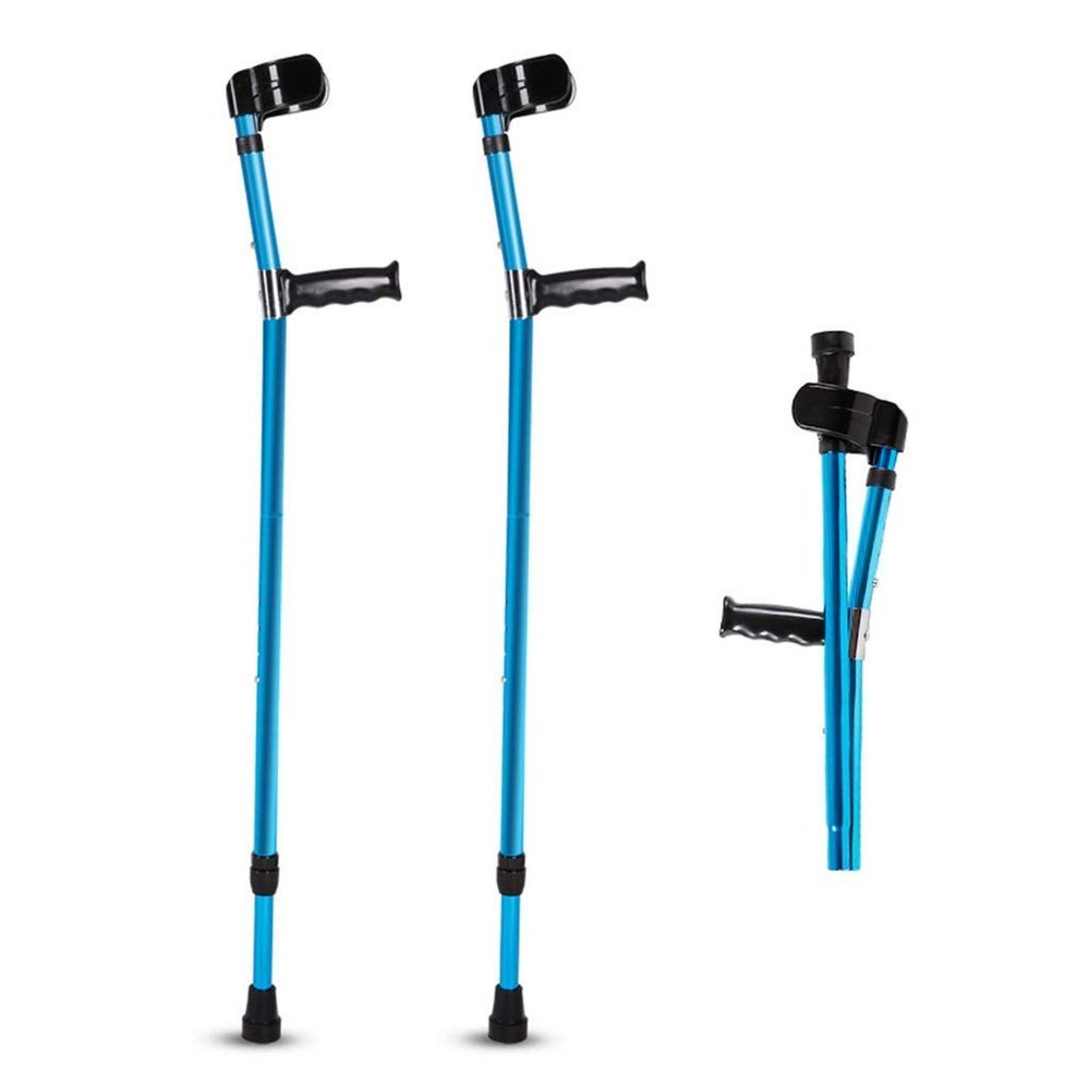 Foldable Adjustable Forearm Crutches for Adults