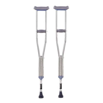 MObyat Foldable Walking Cane, Height-Adjustable, Non-Slip, Stainless Steel, for Seniors, Size L, 2 Pieces, Size M