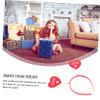 Beavorty 8-Piece Love Heart Headband Set for Valentine's Day view 3