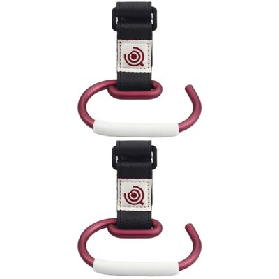 ibasenice 2-Piece Stroller Hook Clips