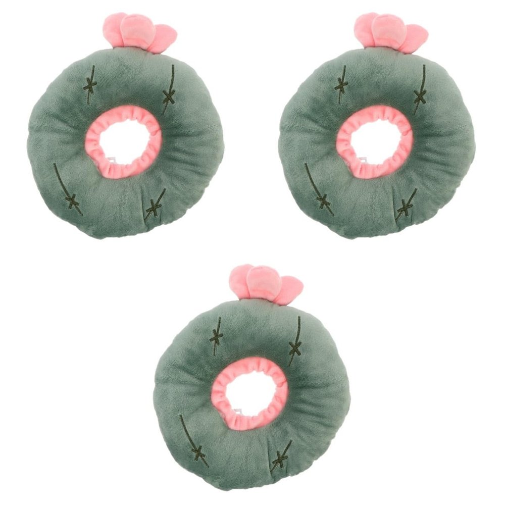 minkissy 3-Piece Pet Recovery Collar Set for Rabbits, Kittens, and Post-Surgery Use