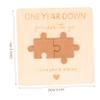EXCEART Wooden Memorial Card for Pet Loss view 2
