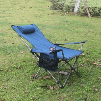 ONWEE Portable Folding Camping Chair with Armrests, Lightweight Reclining Chair with Cup Holder, for Picnics and Hiking, G Vision