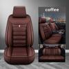 NURCIX Car Seat Covers, Compatible with SEAT Leon, Car Seat Protection, E-Coffee view 2