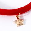 Haloppe Pet Collar Mini Star Pendant Red M view 4