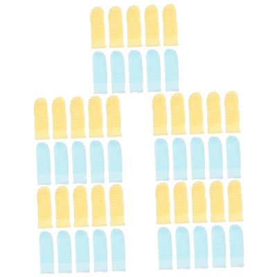 Beaupretty 5 Sets for Preventing Oral and Gum Problems in Pets, Portable Dog and Cat Toothbrushes, 10 Pieces × 5