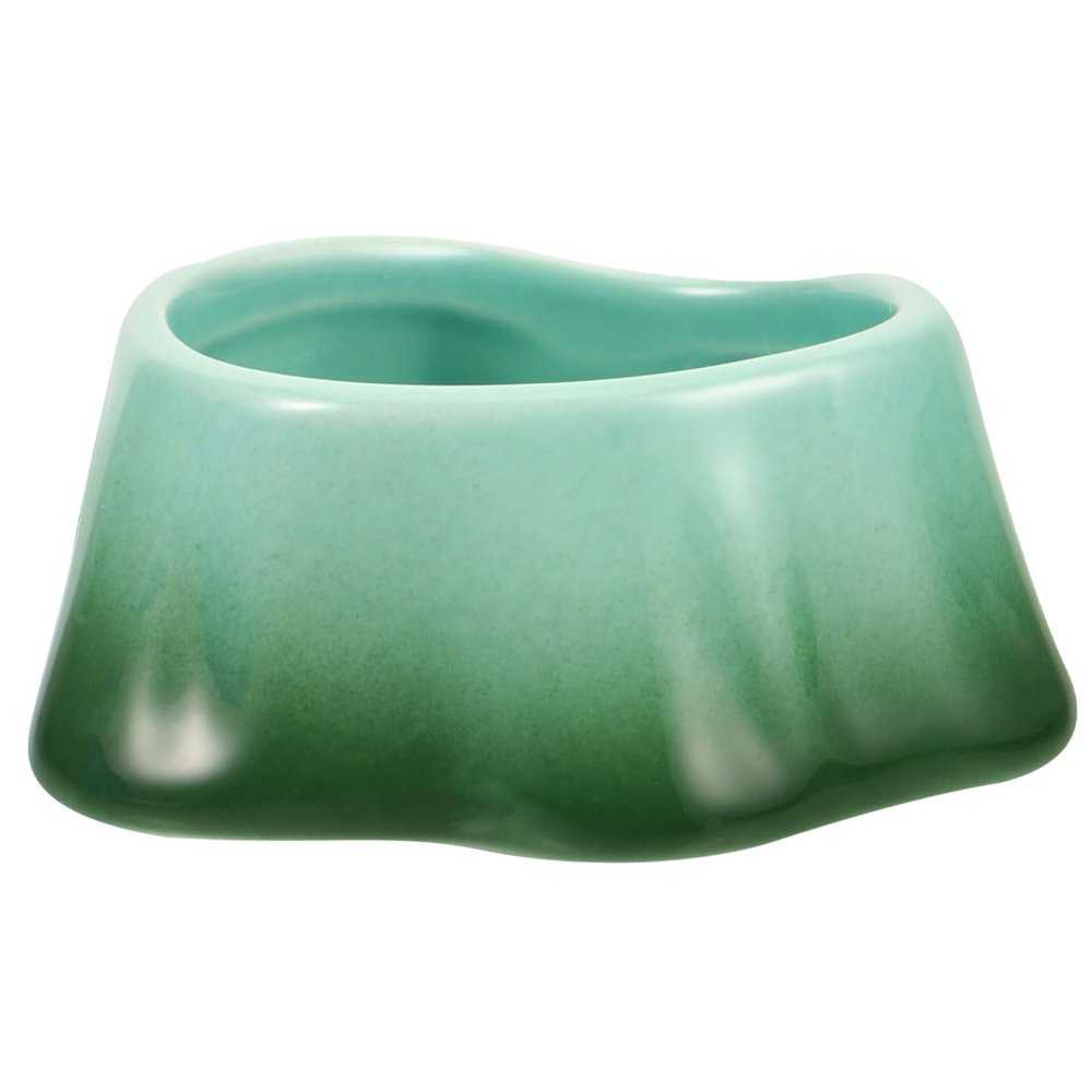 Tip-Resistant Ceramic Food Bowl for Hamsters and Gerbils