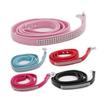 FRCOLOR 3-Piece Blue PU Leather Dog Leash with Rhinestones, Adjustable, for Small Dogs view 3