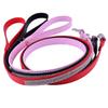 FRCOLOR 3-Piece Blue PU Leather Dog Leash with Rhinestones, Adjustable, for Small Dogs view 4